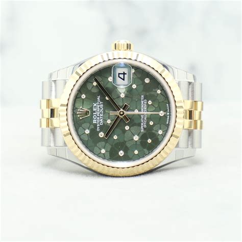 rolex datejust 31mm green dial|rolex datejust prezzo listino.